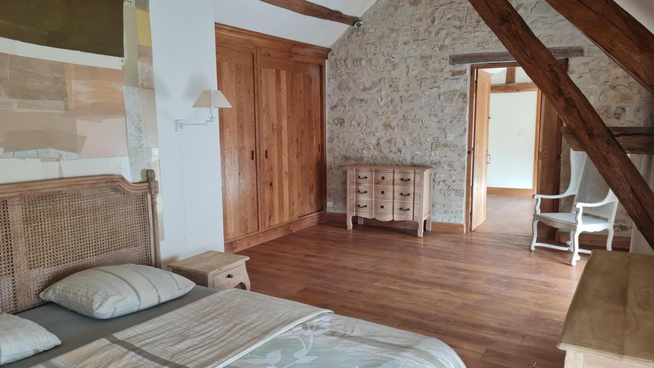 Belle Maison Dans Corps De Ferme - Logement Gabriel Villiers-sous-Grez Ngoại thất bức ảnh