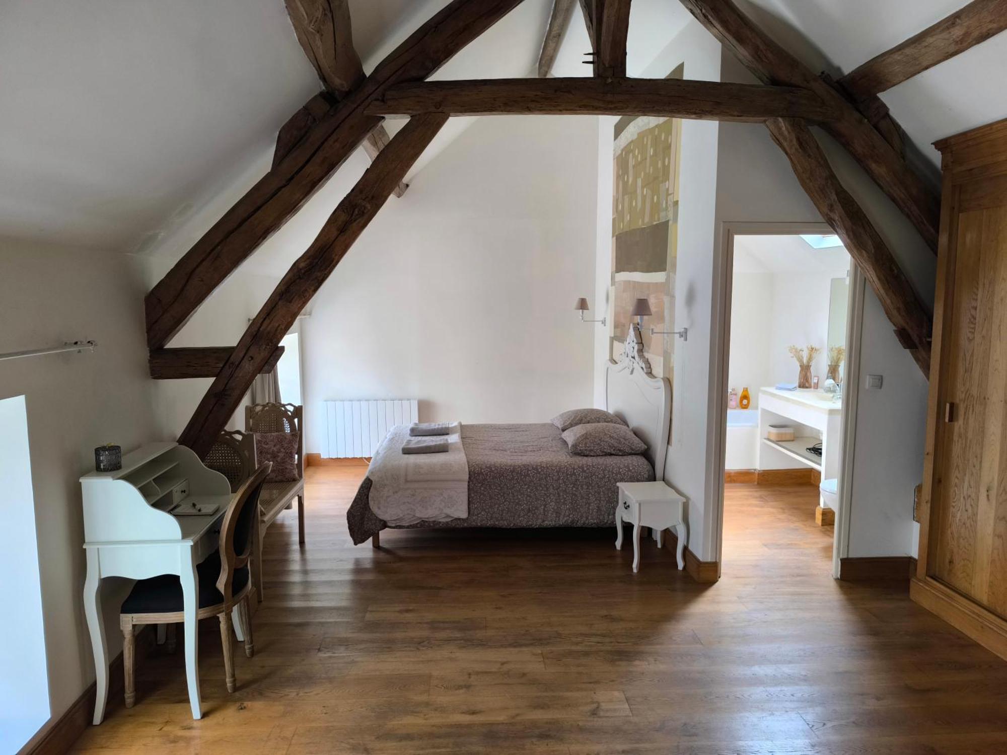 Belle Maison Dans Corps De Ferme - Logement Gabriel Villiers-sous-Grez Ngoại thất bức ảnh