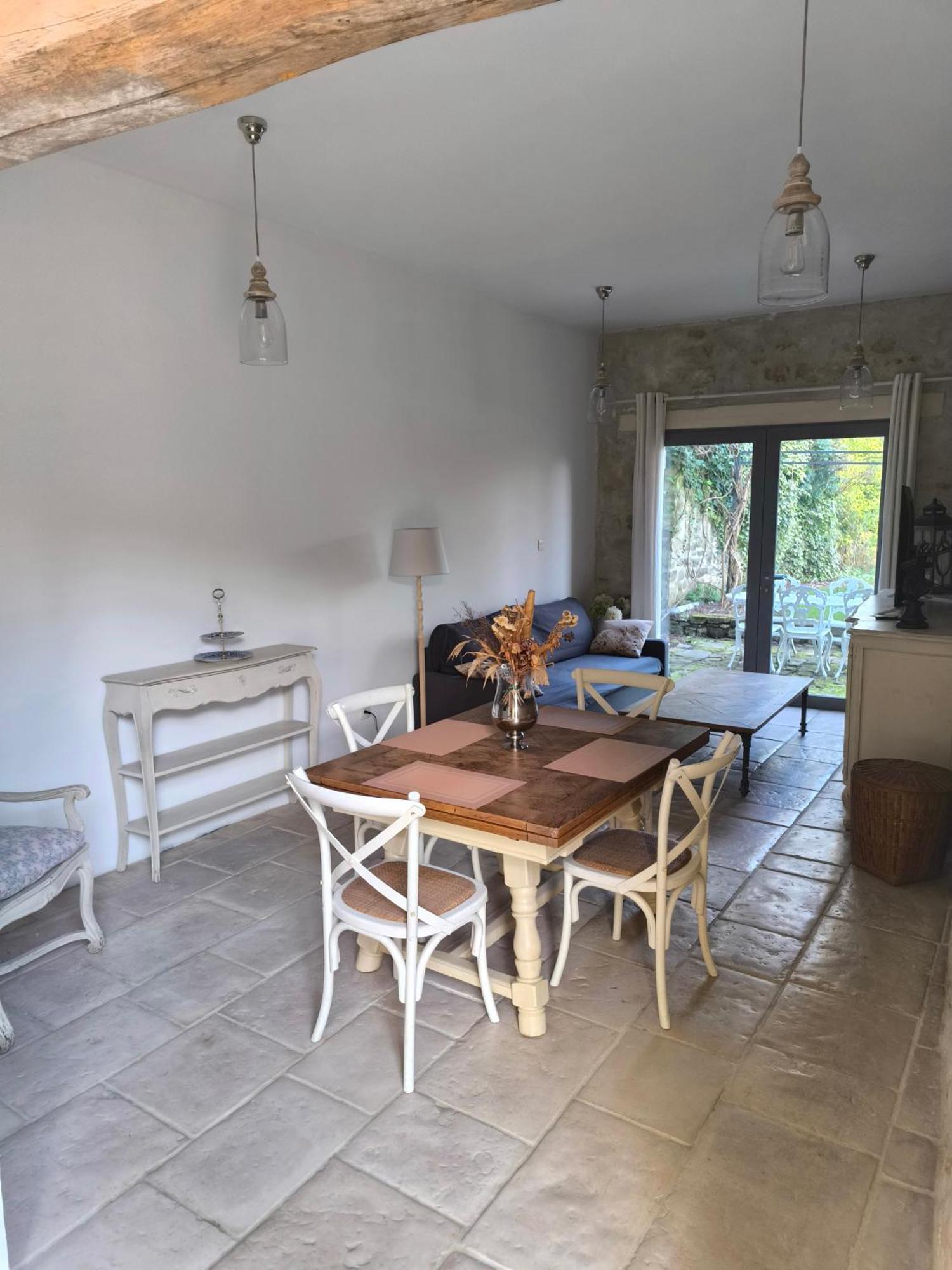 Belle Maison Dans Corps De Ferme - Logement Gabriel Villiers-sous-Grez Ngoại thất bức ảnh