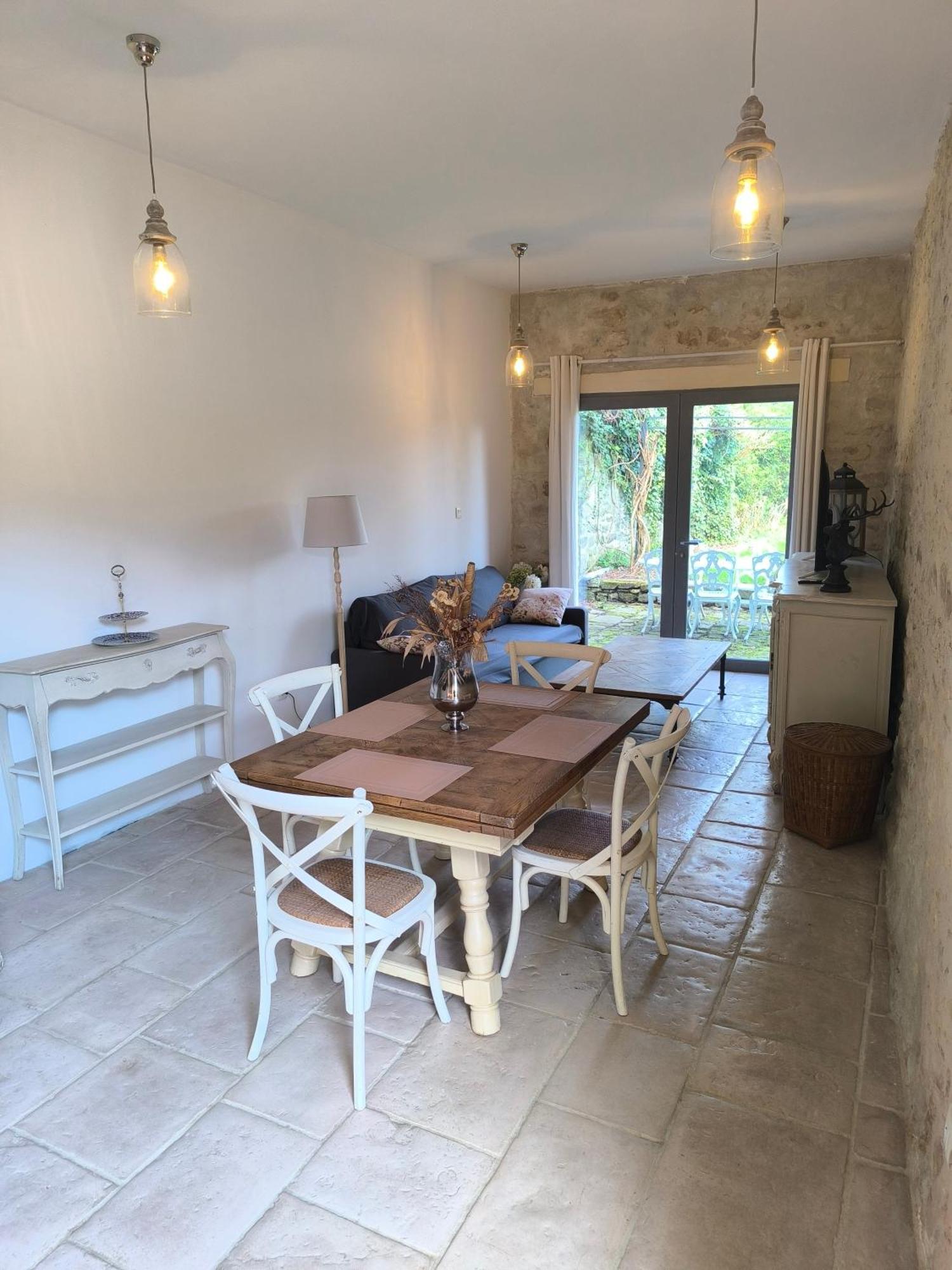 Belle Maison Dans Corps De Ferme - Logement Gabriel Villiers-sous-Grez Ngoại thất bức ảnh